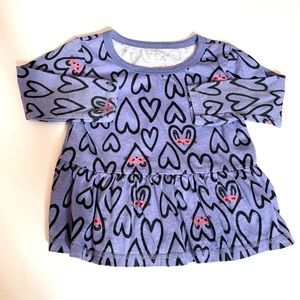 Organic long sleeve toddler shirt